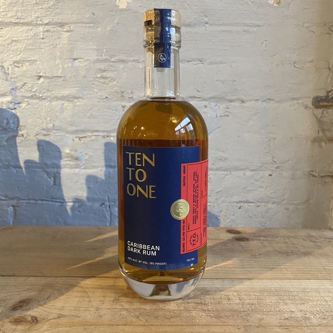 Ten To One Caribbean Dark Rum - Caribbean (750ml)
