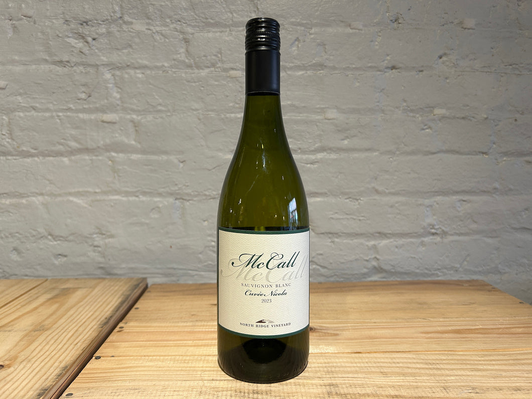2023 McCall Cuvee Nicola Sauvignon Blanc - North Fork of Long Island, NY (750ml)