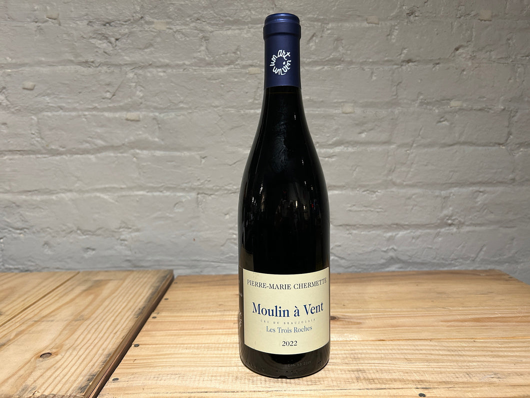 2022 Pierre-Marie Chermette Moulin-a-Vent 'Les Trois Roches' - Beaujolais, France (750ml)