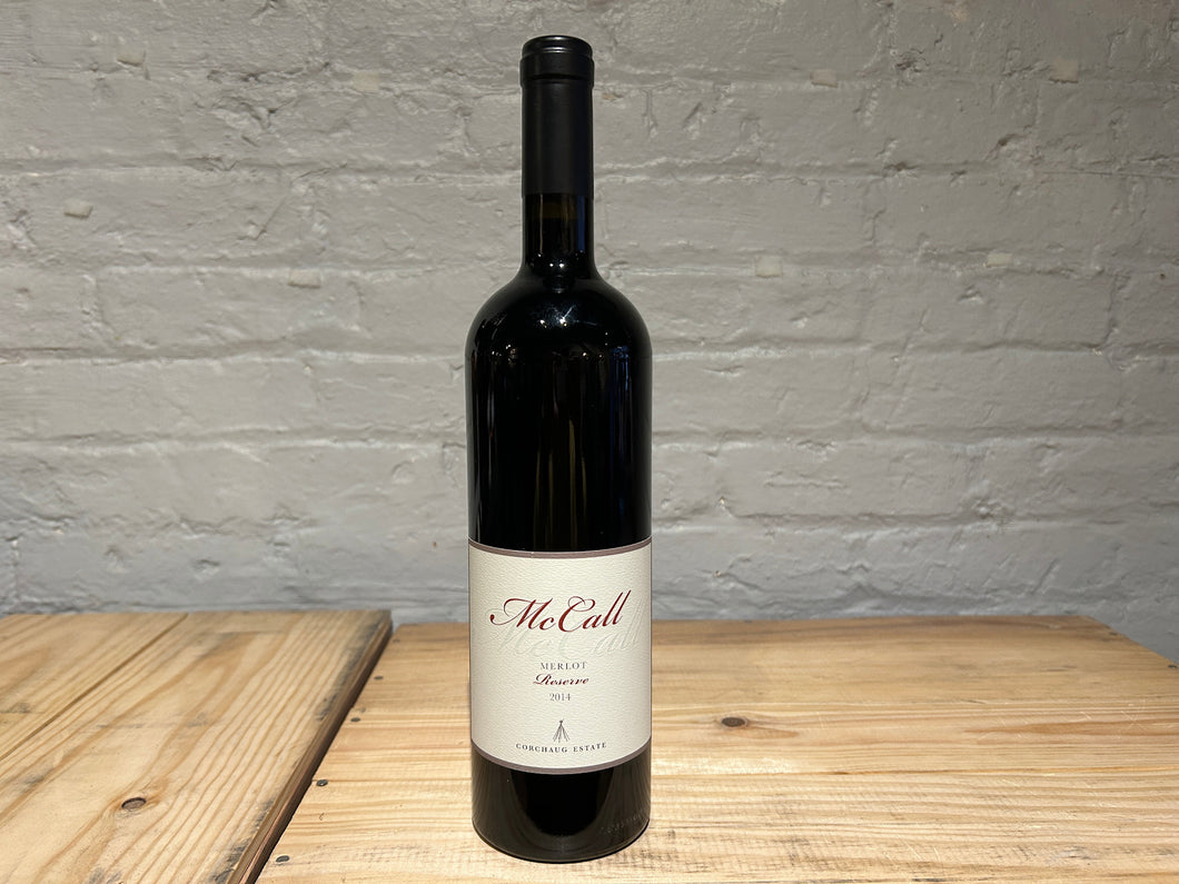 2014 McCall Corchaug Estate Reserve Merlot - North Fork of Long Island, NY (750ml)
