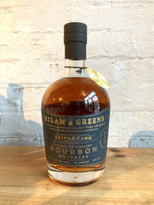 Milam & Greene Triple Cask Blend of Straight Bourbon Whiskies - TN, KY & TX (750ml)