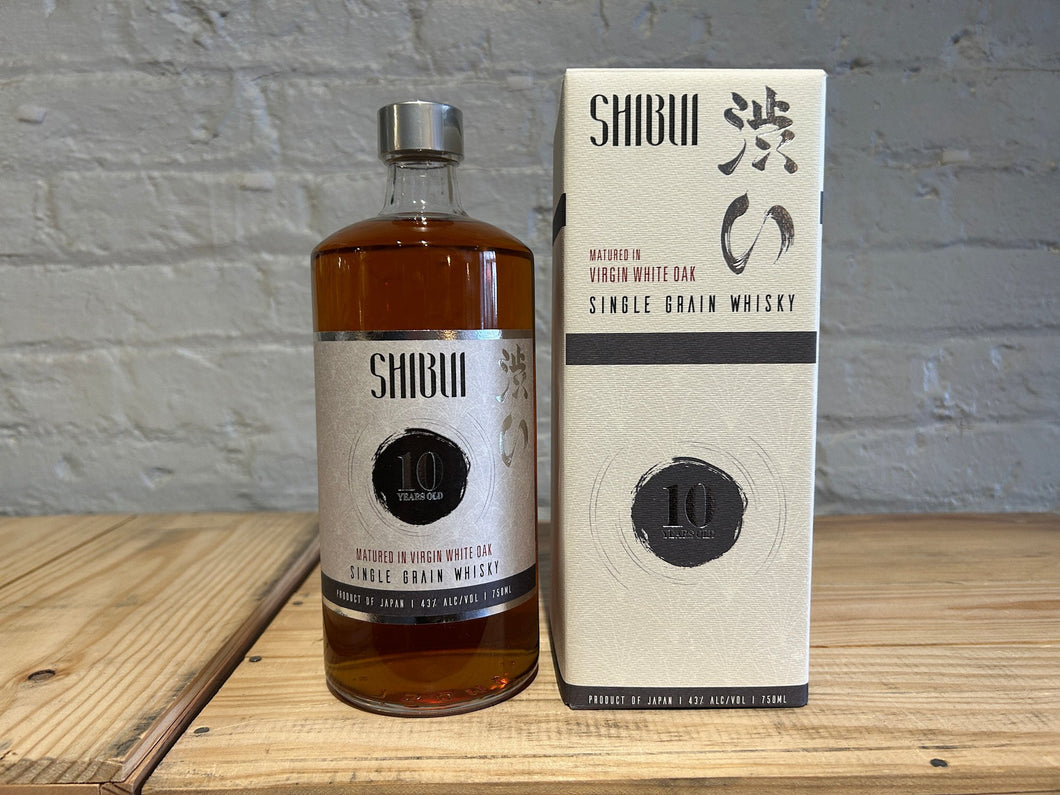 Shibui 10yr White Oak Single Grain Whisky - Okinawa, Japan (750ml)