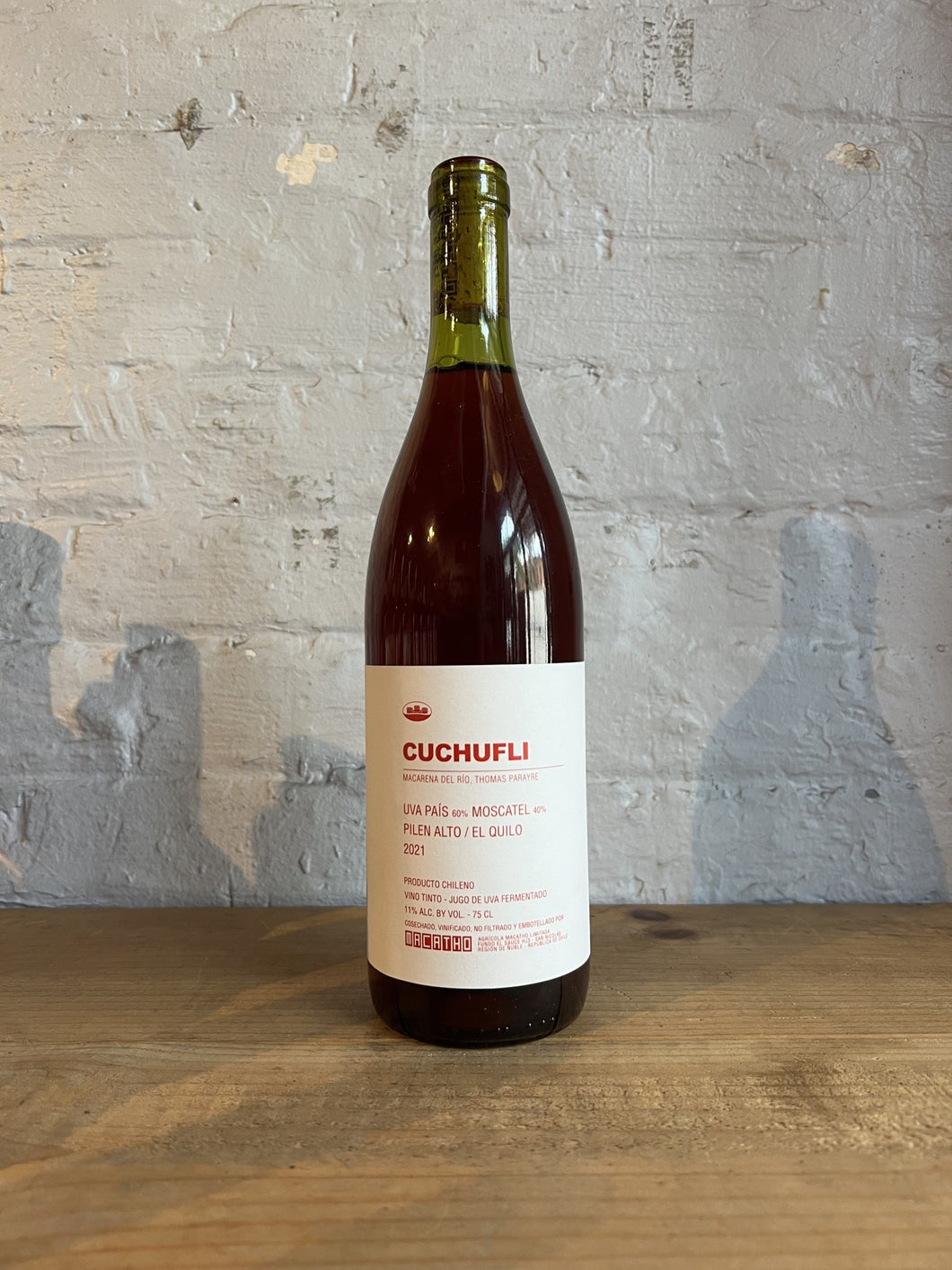 2021 Macatho Cuchufli - Valle del Itata, Chile (750ml)