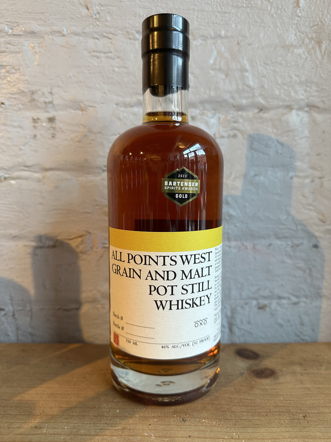 All Points West Grain and Malt Pot Still Whiskey - Newark, NJ (750ml)