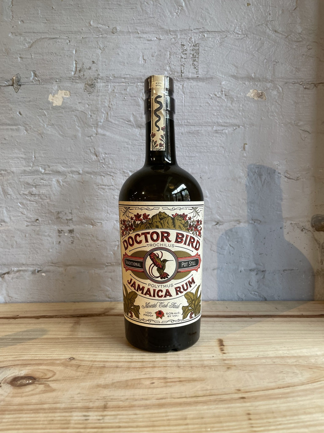 Doctor Bird Trochilus Polytmus Pot Still Rum - Ste Catherine, Jamaica (750ml)