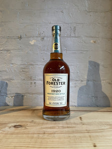 Old Forester 1920 Prohibition Style 115 Proof Straight Bourbon Whisky - Louisville, KY (750ml)