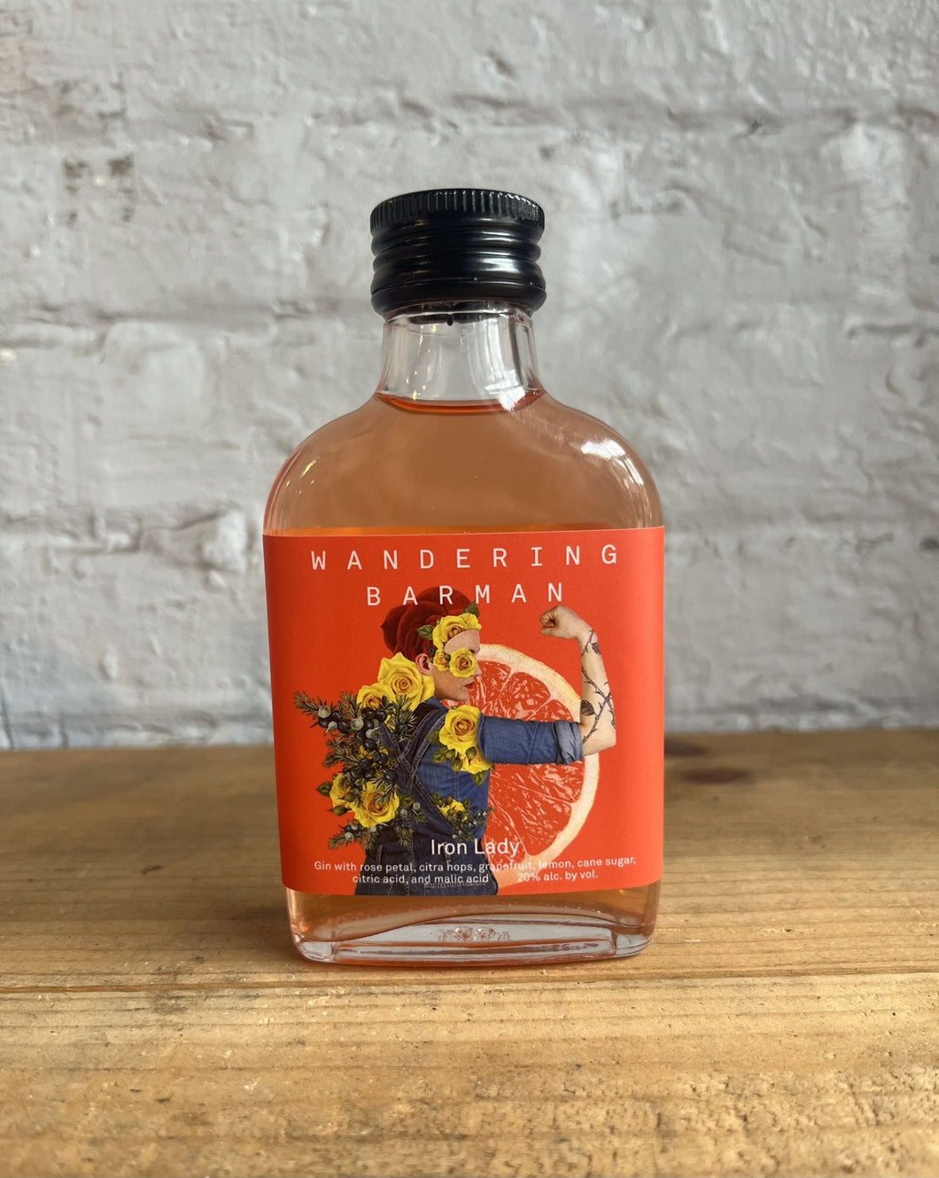 Wandering Barman Iron Lady Rose and Hops Gin Sling - Brooklyn, NY (100ml)