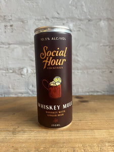 Social Hour Rye Whiskey Mule - Brooklyn, NY (250ml can)