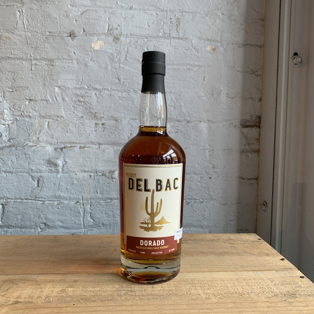 Del Bac Dorado Mesquite Smoked American Single Malt Whiskey - AZ (750ml)
