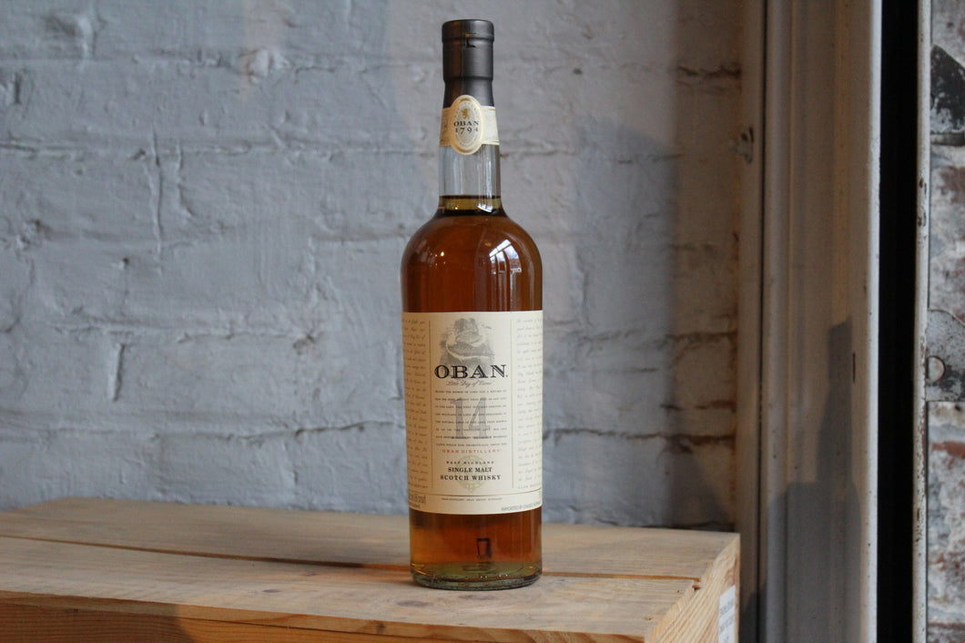 Oban 14 Yr Single Malt Scotch Whisky - West Highland, Scotland (750ml)