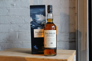 Talisker 10yr Single Malt Scotch Whisky - Isle of Skye, Scotland (750ml)
