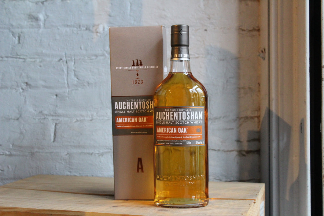 Auchentoshan American Oak Single Malt Scotch - Lowlands, Scotland (750ml)