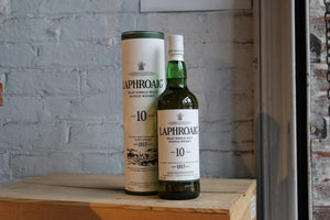 Laphroaig 10yr Single Malt Scotch Whisky - Islay, Scotland (750ml)