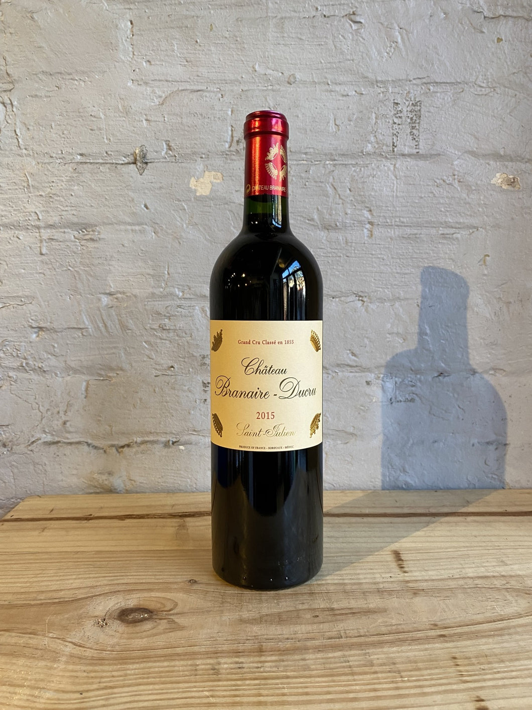 2015 Chateau Branaire-Ducru 4ieme Grand Cru – Saint-Julien, Bordeaux, France (750ml)