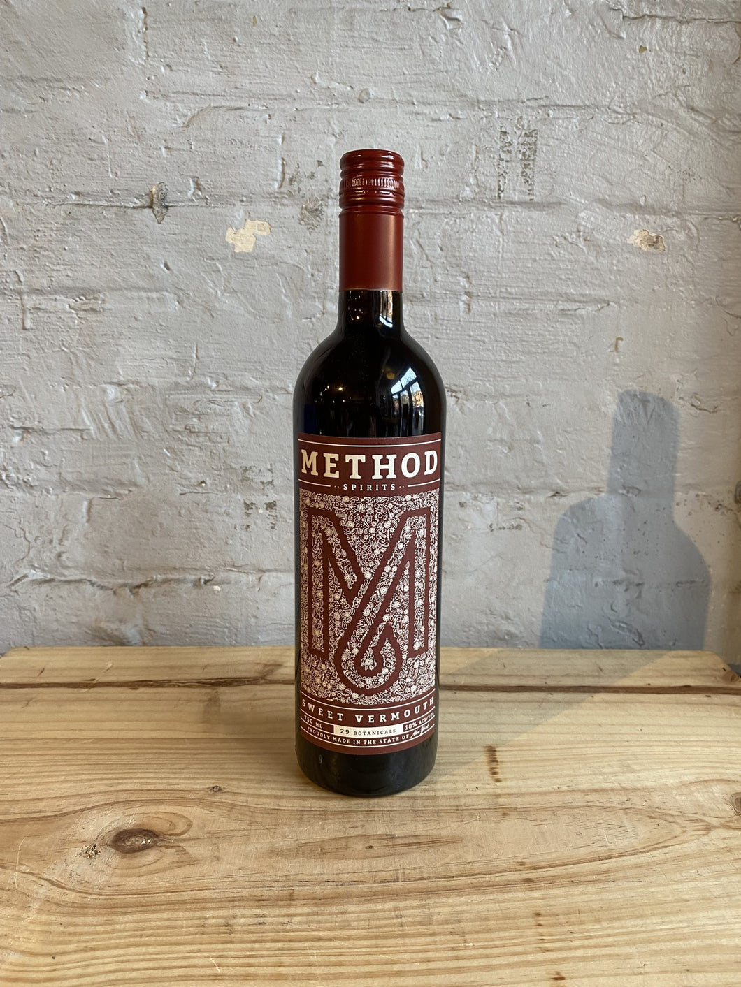 Method Spirits Sweet Vermouth - NY (750ml)