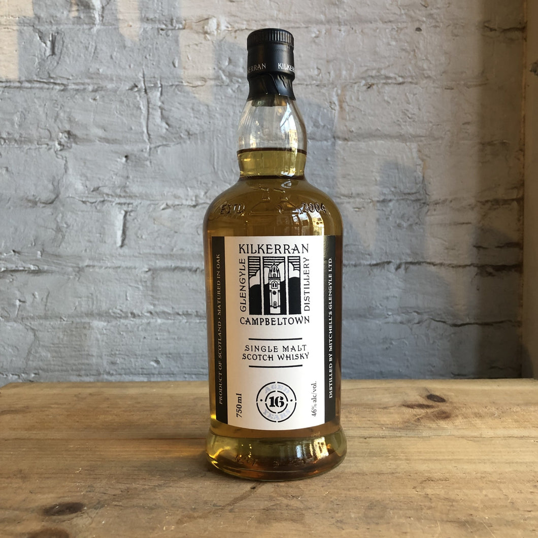 Kilkerran 16yr Single Malt Scotch Whisky - Campbeltown, Scotland (750ml)