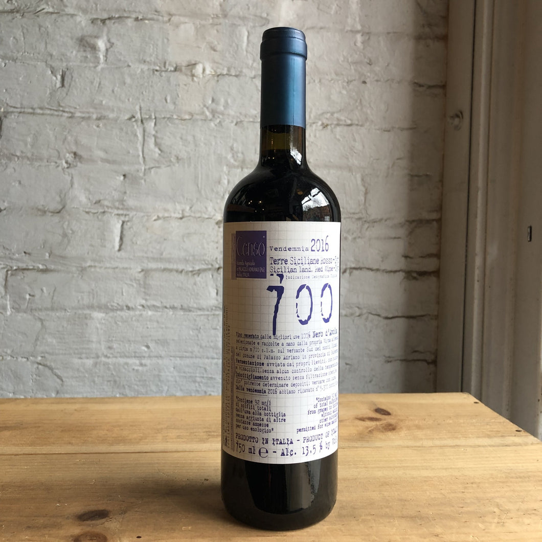 2016 Il Censo Nero d'Avola 700 Terre Siciliane Rosso - Sicily, Italy (750ml)