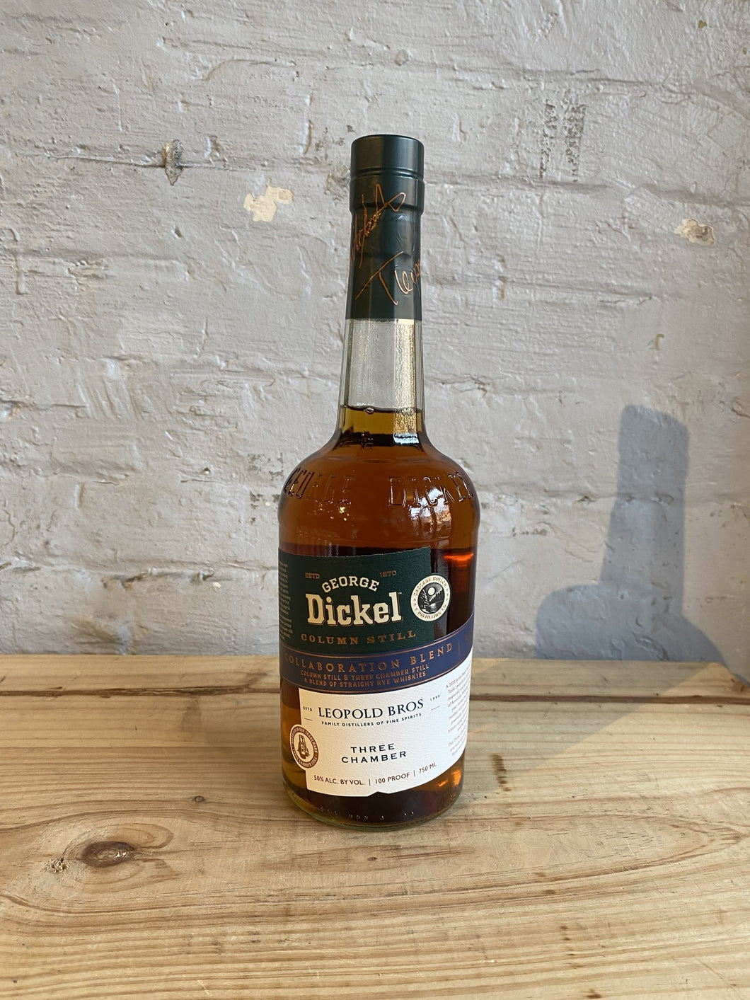 George Dickel x Leopold Brothers Collaboration Rye Three Column - TN (750ml)