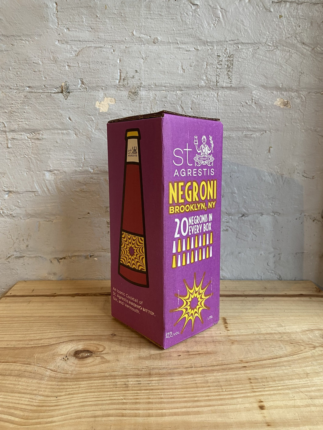 St. Agrestis Negroni Cocktail - Brooklyn, NY (1.75L Bag-in-Box)