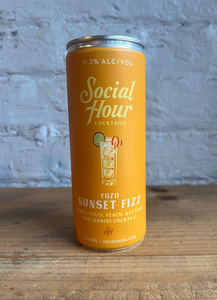 Social Hour Yuzu Sunset Fizz - Brooklyn, NY (250ml)